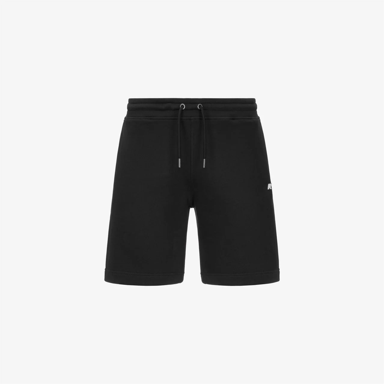 K-Way Shorts in Cotone Erik French Terry Uomo Black Pure