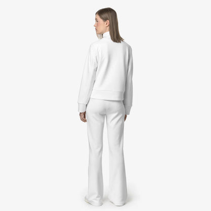 K-Way Pantalone in Interlock Donna Divine Light Spacer Bianco