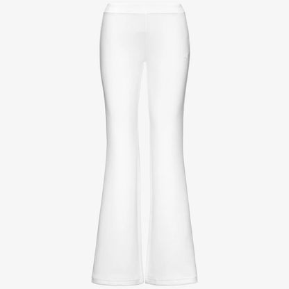 K-Way Pantalone in Interlock Donna Divine Light Spacer Bianco