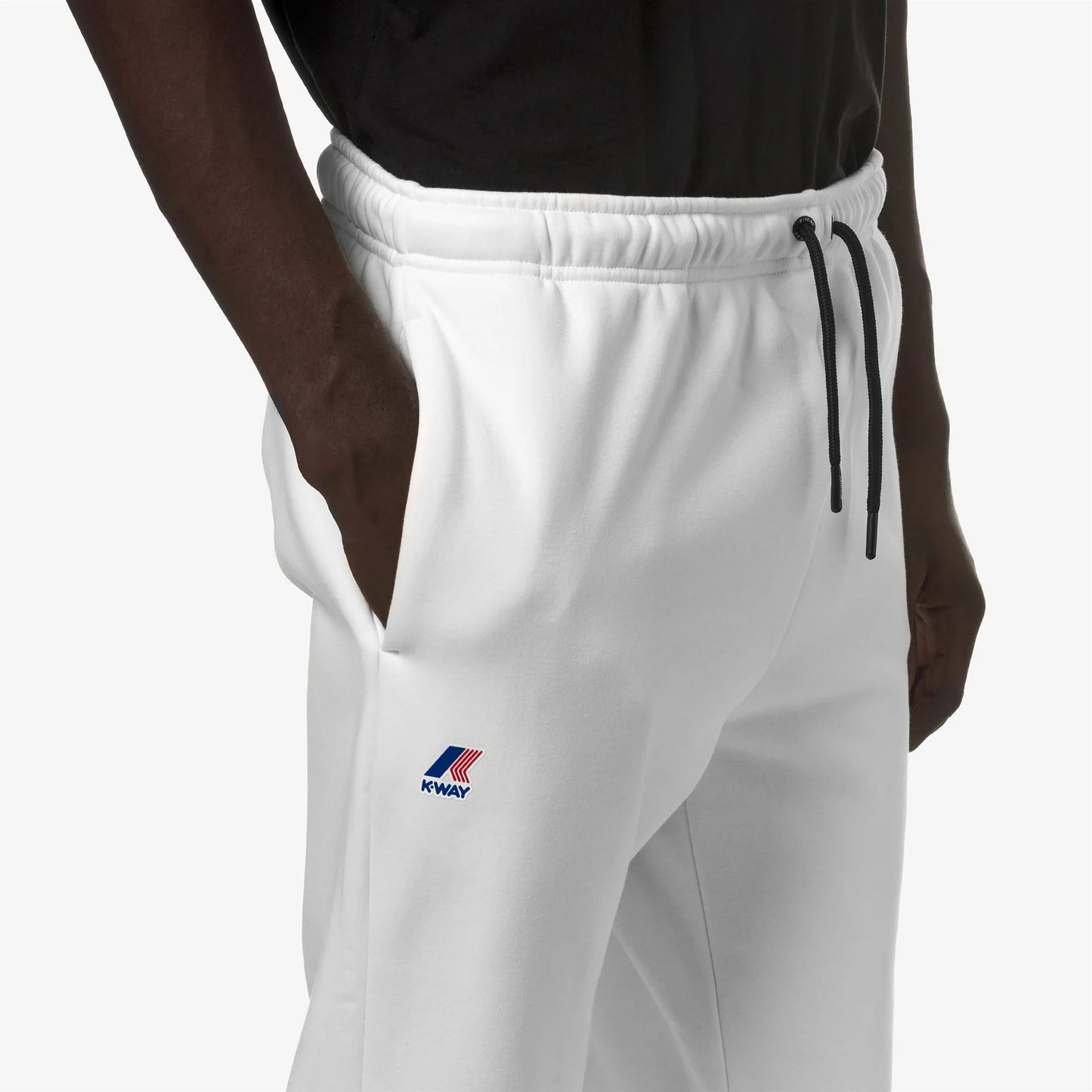 K-Way Pantalone Le Vrai Creuse Hv Ply Co Unisex Bianco