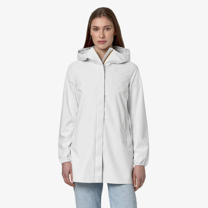 K-Way Giubbetto in Tessuto Tecnico Sophie Stretch Donna Bianco
