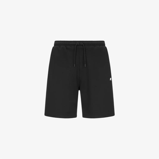 K-Way Bermuda in Interlock Uomo Theotime Black Pure