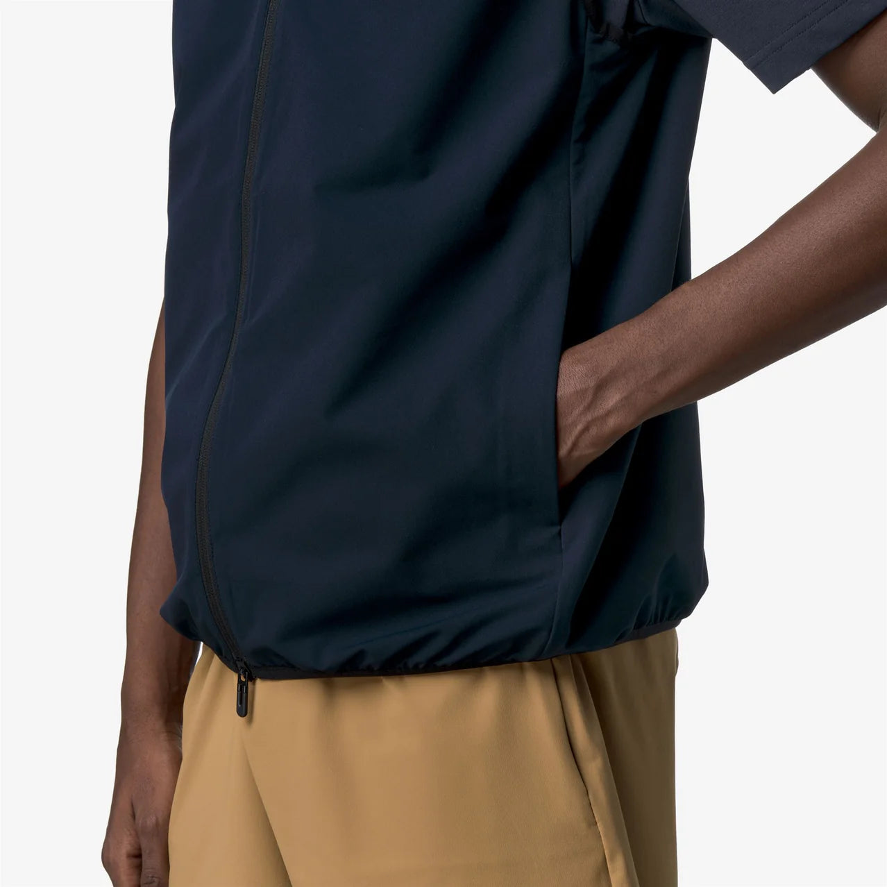 K-Way Gilet Leggero Flaner Travel Uomo Blue Depth