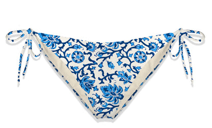 MC2 Saint Barth Bikini a Triangolo Rylie Fiori Blu