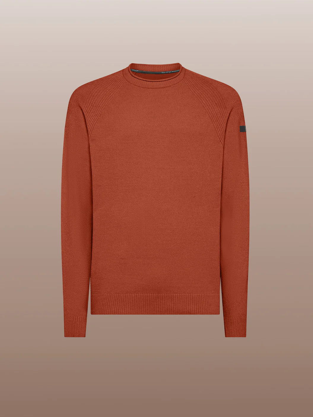 RRD Maglia in Ciniglia Uomo Velvet Round Knit Arancione