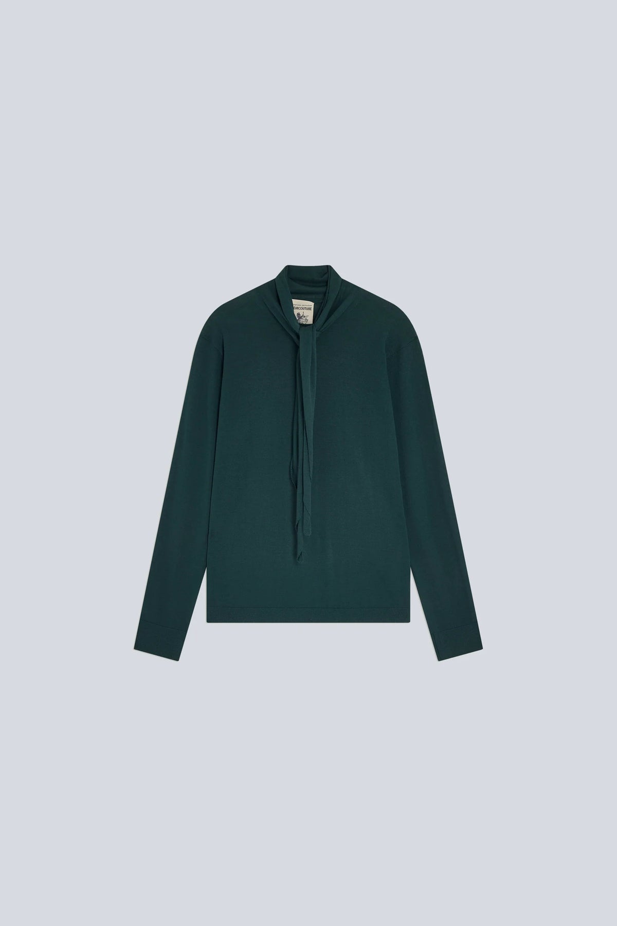 Semicouture Maglia in Lana Donna Eden Verde Irlanda