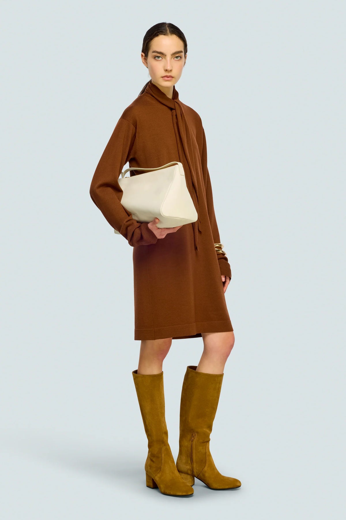 Semicouture Abito in Lana Donna Georgina Canyon