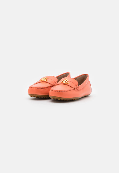 Lauren Ralph Lauren Mocassino in Pelle Donna Barnsbury Corallo