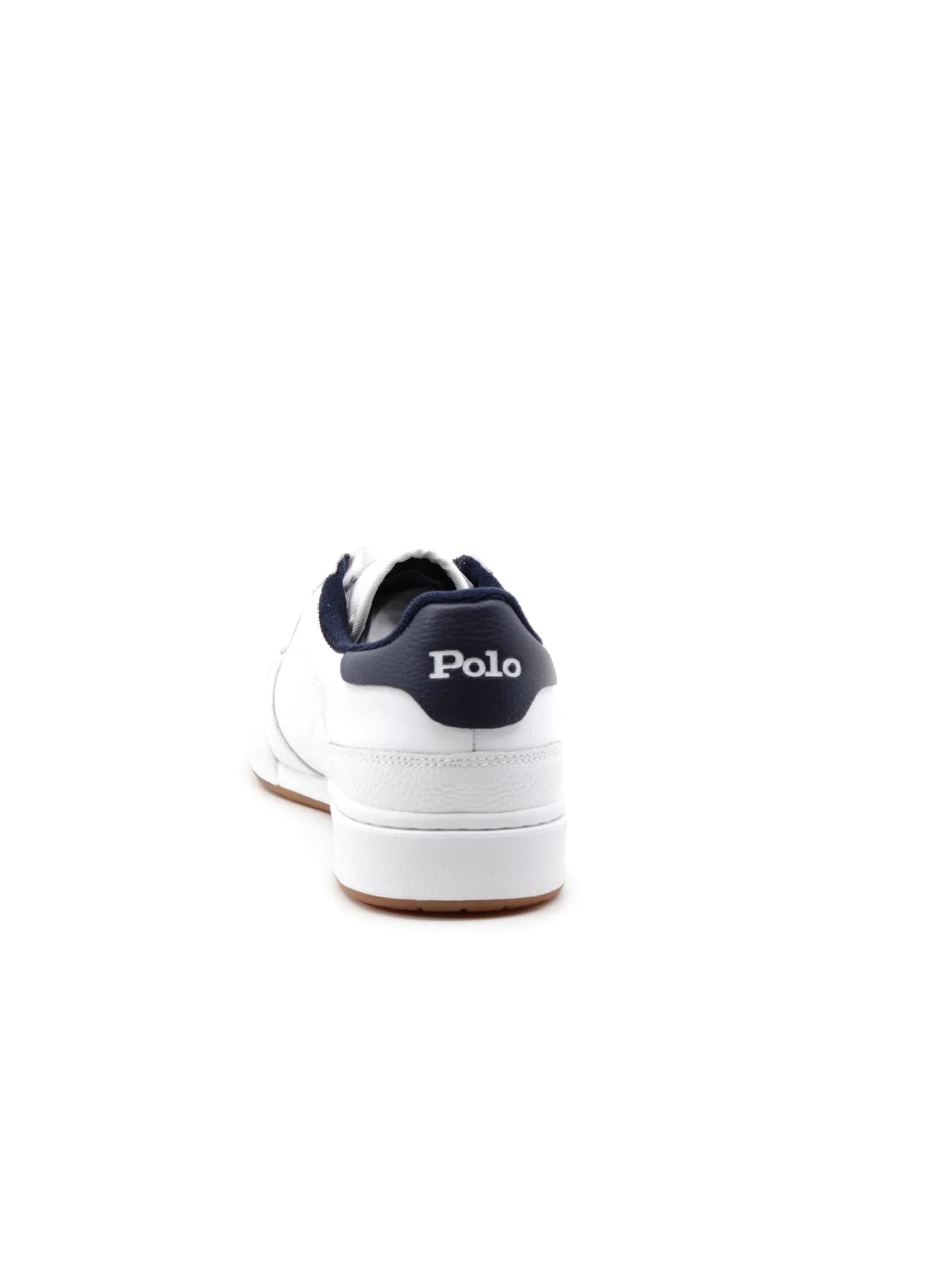 Polo Ralph Lauren Sneakers in Pelle Uomo Bianco