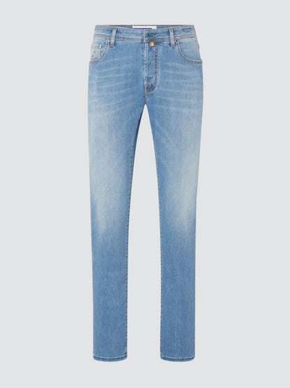 Jacob Cohën Jeans Nick Slim Fit Uomo Blu Chiaro