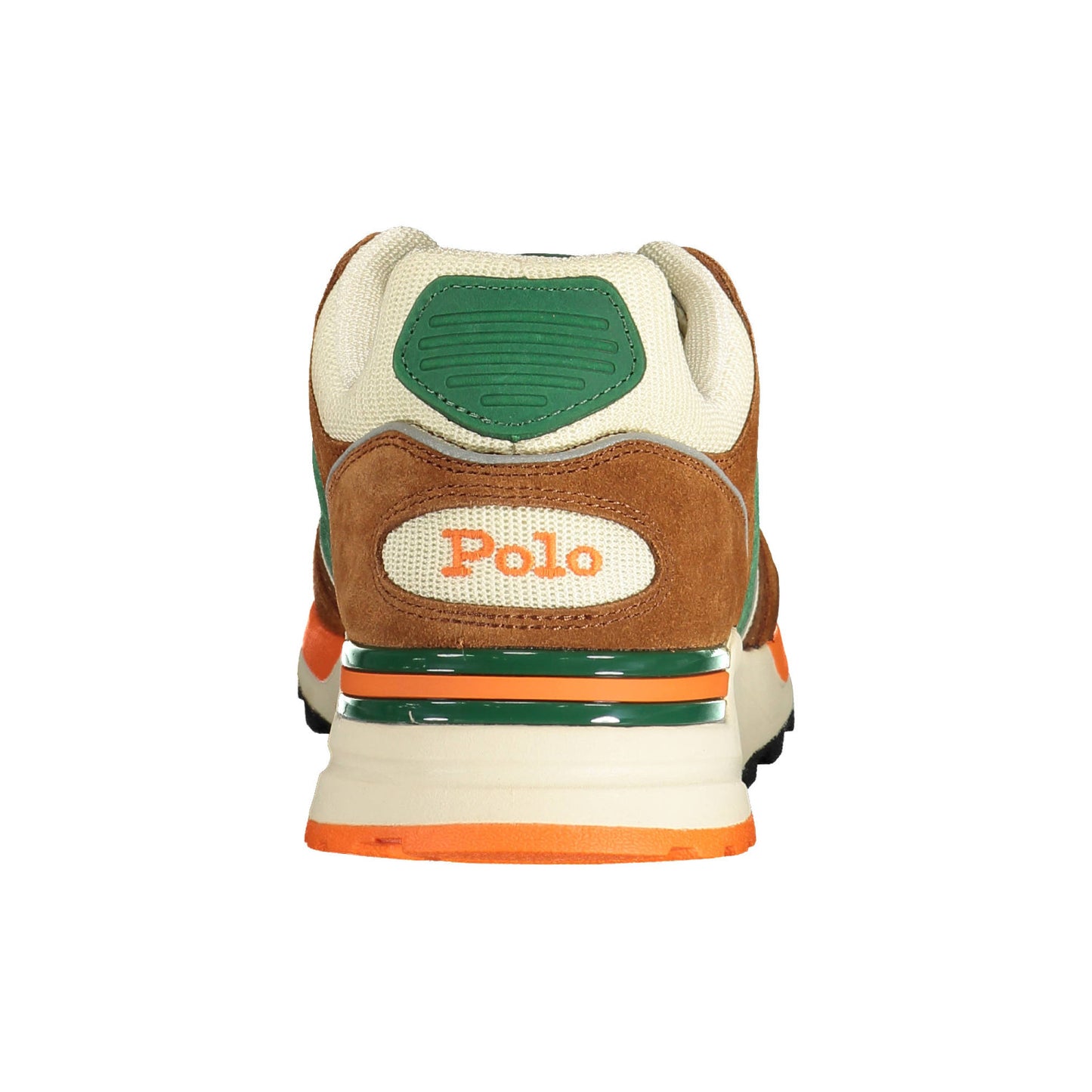 Polo Ralph Lauren Sneakers in Pelle Scamosciata Uomo Marrone