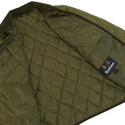 Barbour Giacca Trapuntata Clydebank Donna Verde