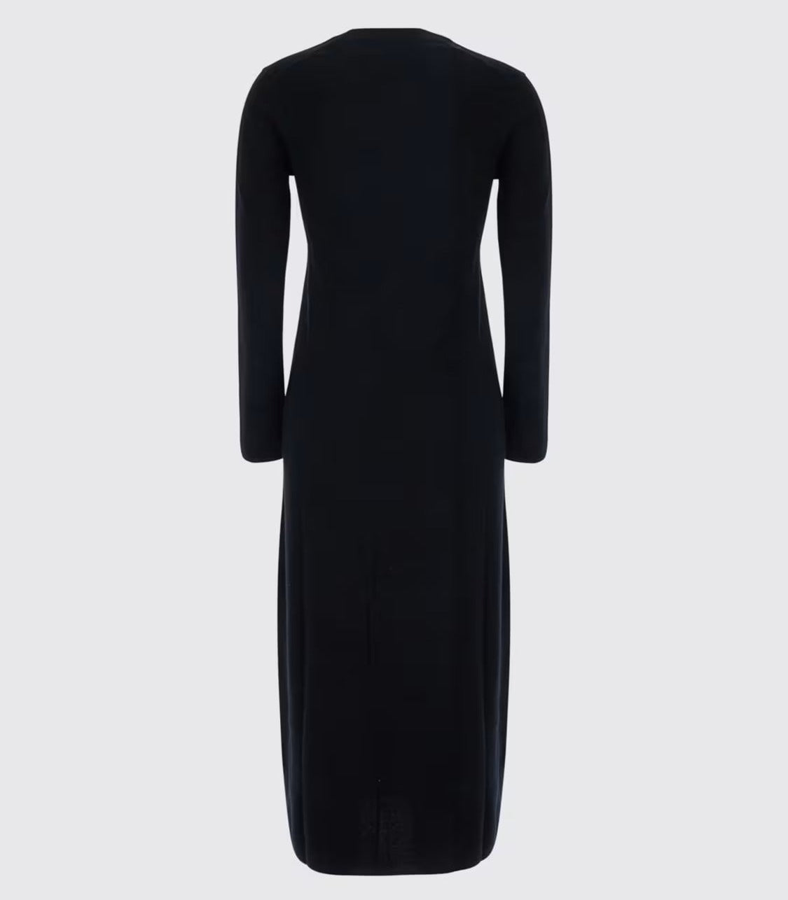 Semicouture Abito in Misto Cashmere Donna Brenda Nero