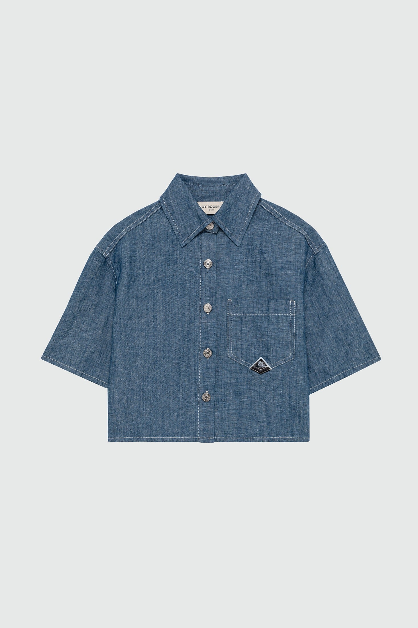 Roy Roger's Camician in Chambray Rinse Donna Indigo