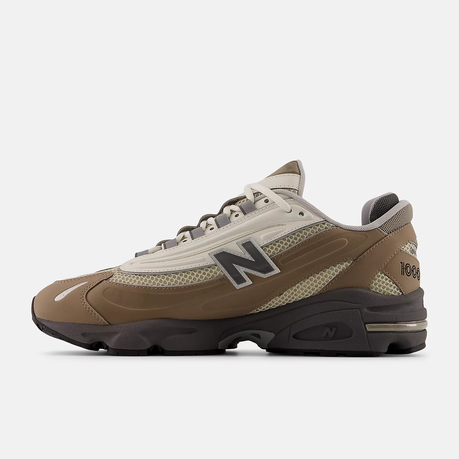 New Balance Sneakers in Mesh 1000 Unisex Marrone e Sea Salt