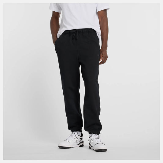 New Balance Pantalone Athletics French Terry Jogger Uomo Nero