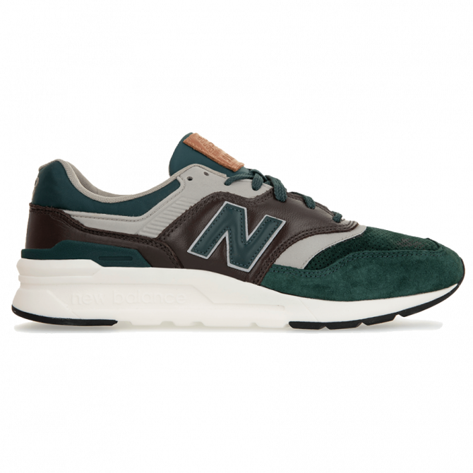 New Balance Sneakers in Pelle Scamosciata Uomo CM997HXA Verde