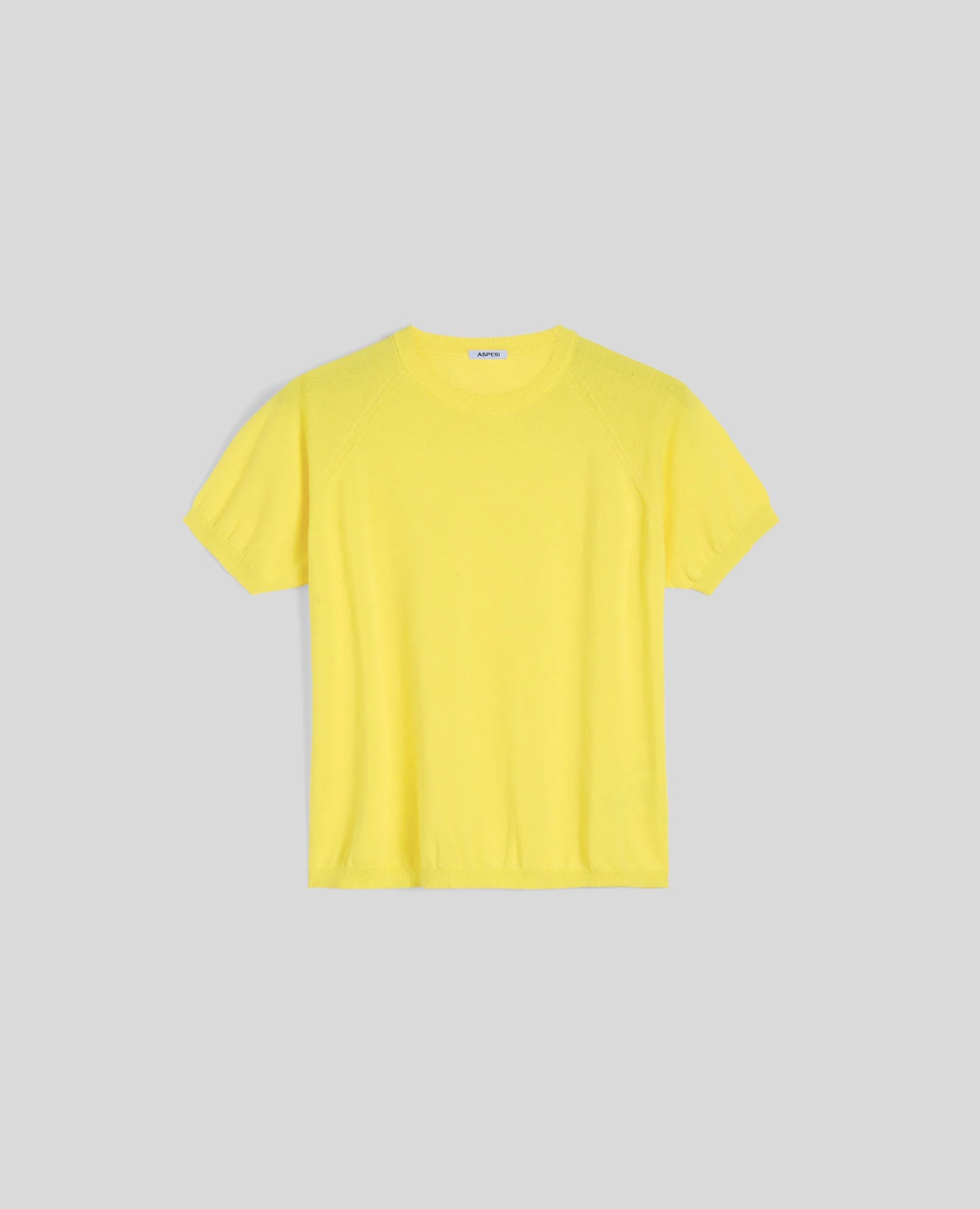 Aspesi T-Shirt in Cotone Donna 3614 Giallo