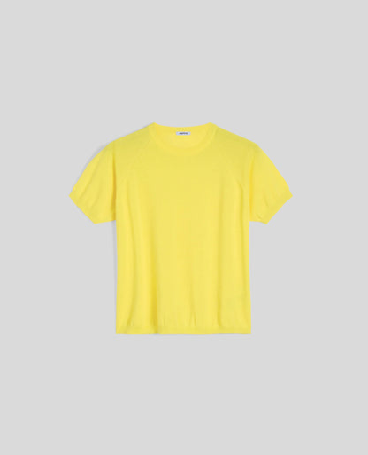 Aspesi T-Shirt in Cotone Donna 3614 Giallo